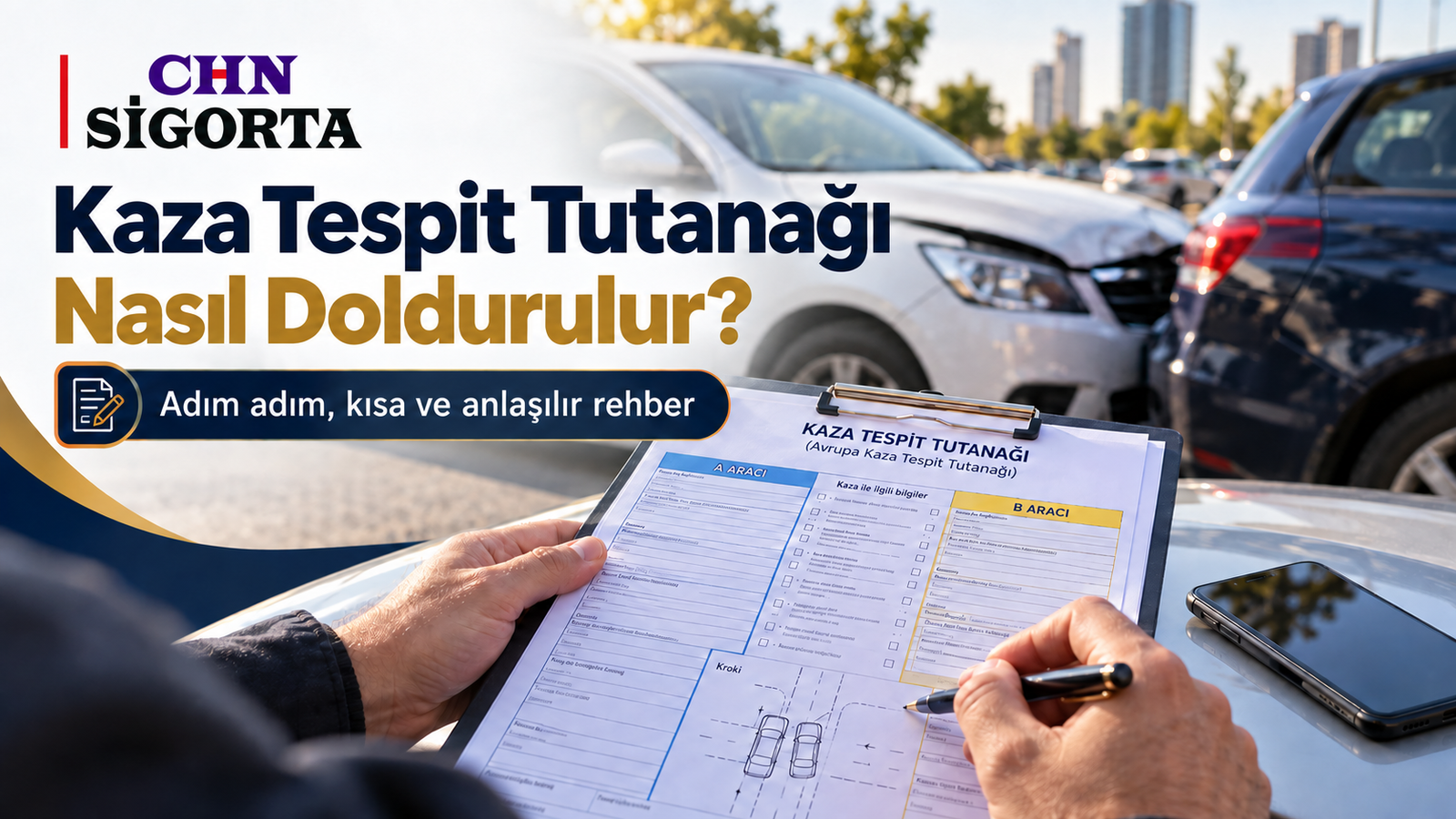 Kaza Tespit Tutanağı Nasıl Doldurulur?